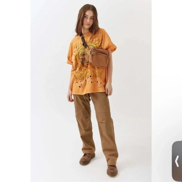 Urban Outfitters‎ Women's Sublime Super Distressed Oversized T-Shirt S/M NWOT - Picture 3 of 5